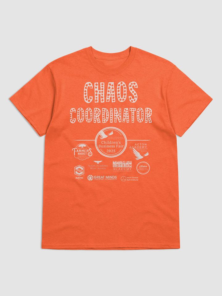 2025 AANWA CBF Coordinator T-Shirt - CHAOS COORDINATOR (Adult Size) product image (1)