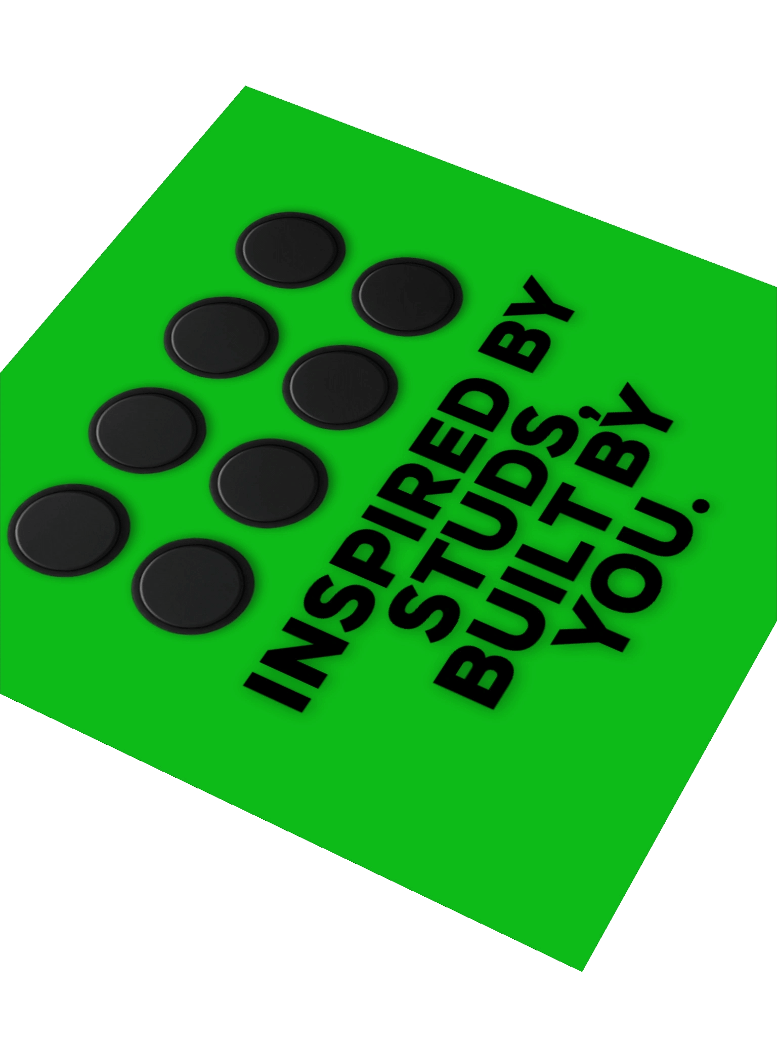 Inspired by Studs (Green) Sticker product image (8)