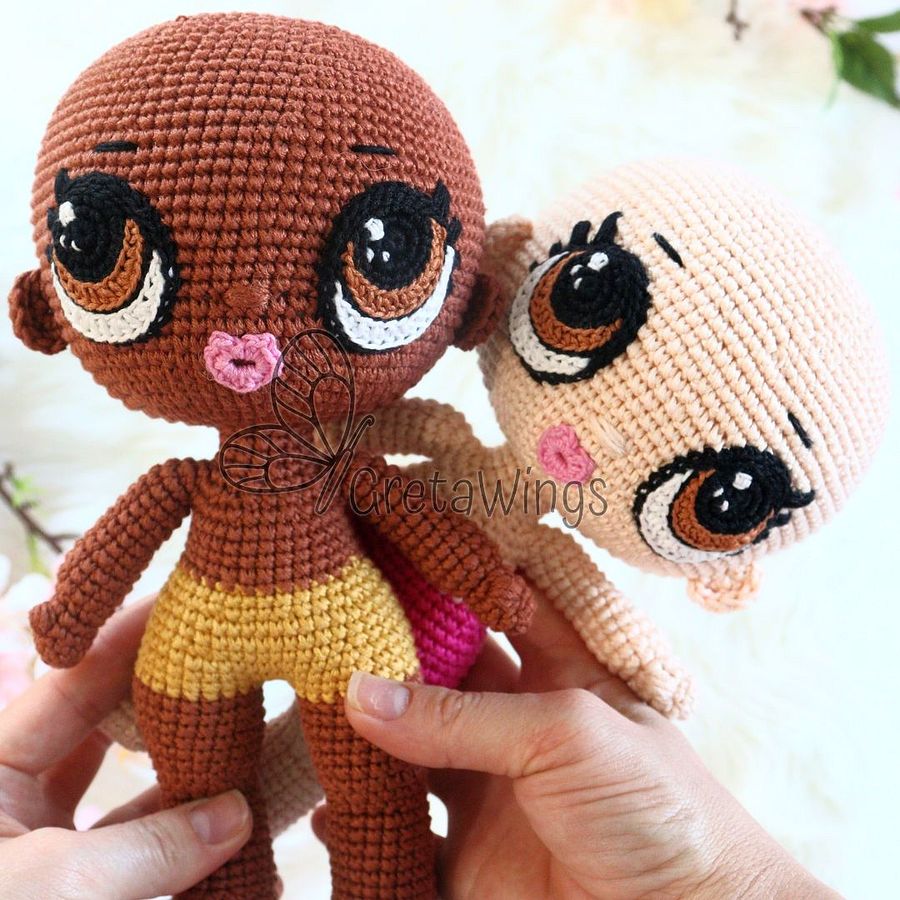 Amigurumi Base Body for LoL Dolls (Digital Download) product image (4)