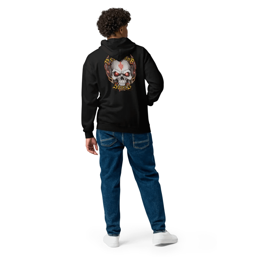NooB Skull Zip Hoodie product image (3)