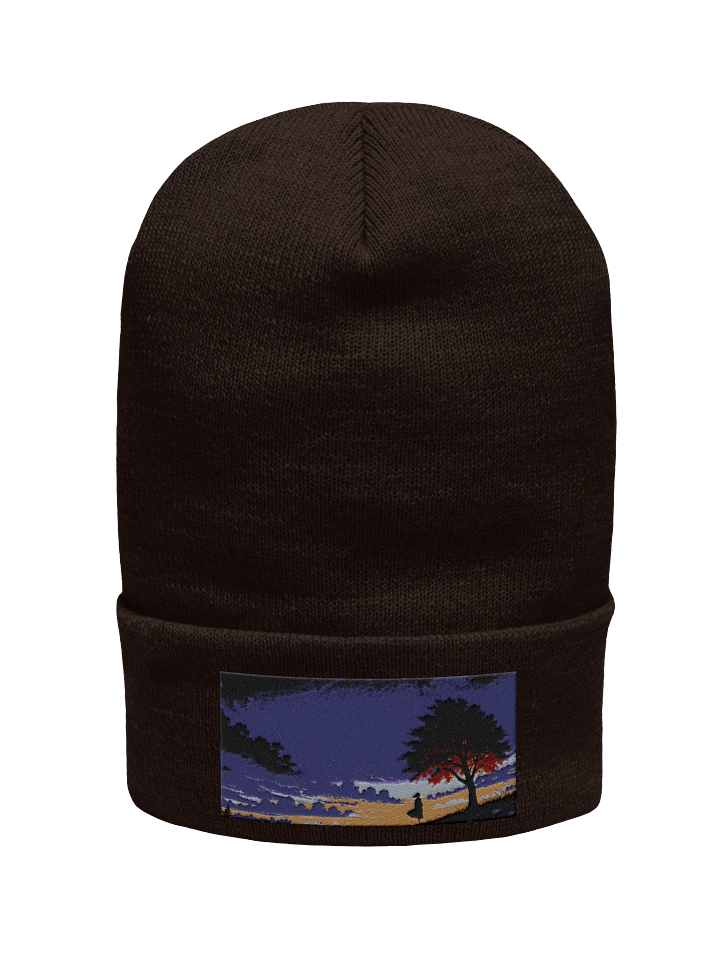 Twilight Stroll Embroidered Beanie product image (1)