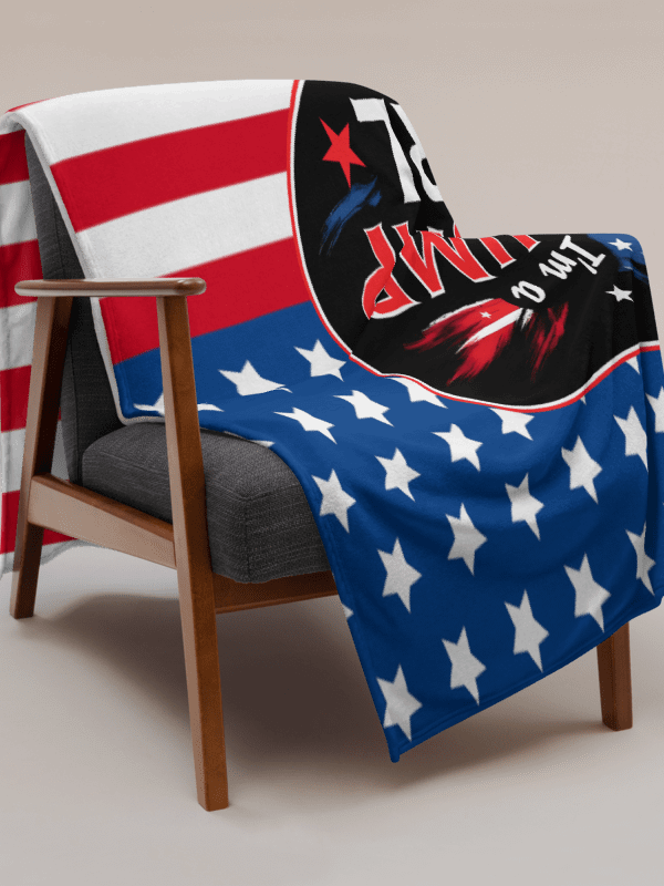 Throw Blanket: Trump Girl product image (3)