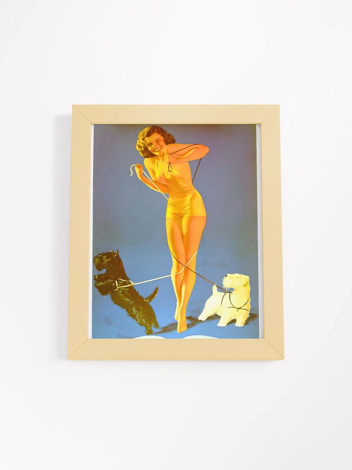 Playful Paws Framed Matte Poster product image (4)