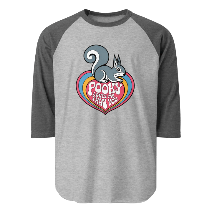 Pooky's Heartfelt Message Raglan Tee product image (1)