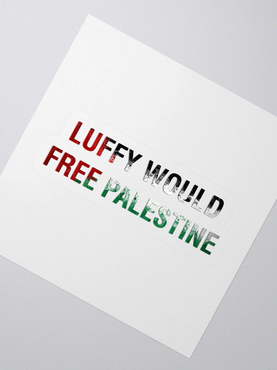 Luffy Would Free Palestine product image (8)