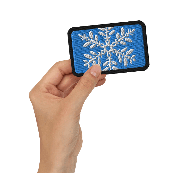 snowflake patch product image (2)