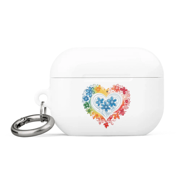 Love of Three Floral Heart AirPods® Pro Gen2 Case product image (1)