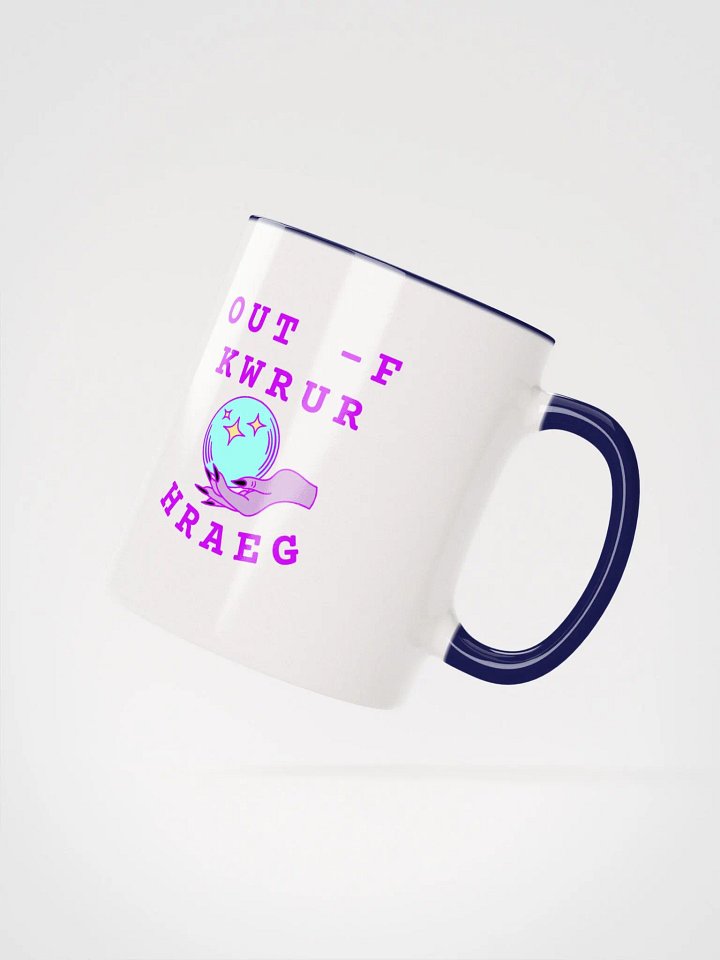 OUT OF YOUR LEAGUE-Mystical Crystal Ball Mug (blue/pink) product image (2)