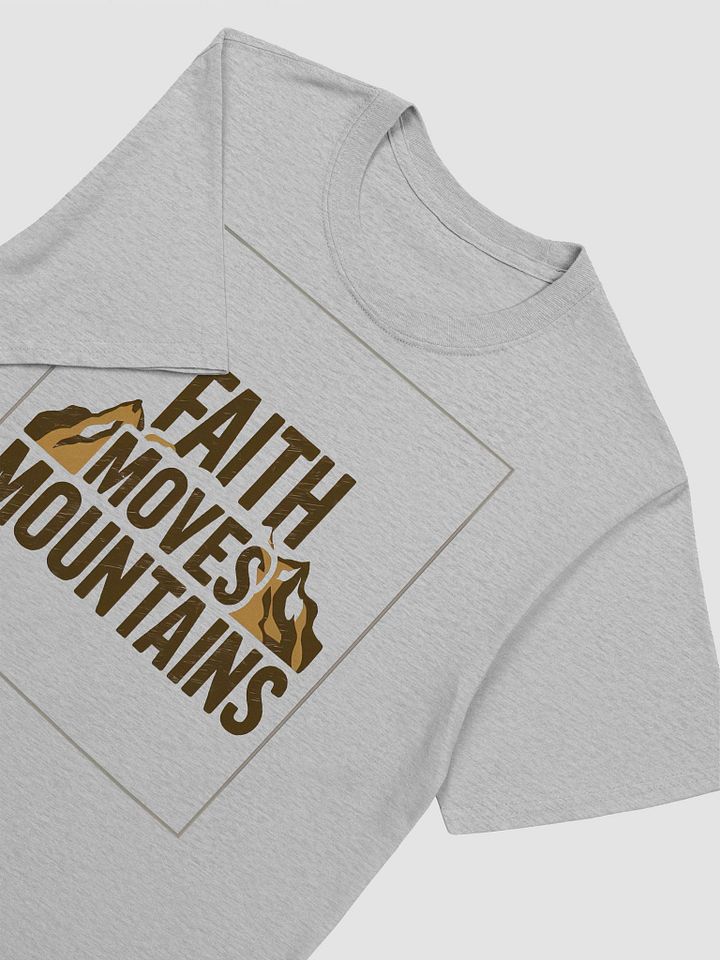 Faith Moves Mountains Unisex T-Shirt product image (2)