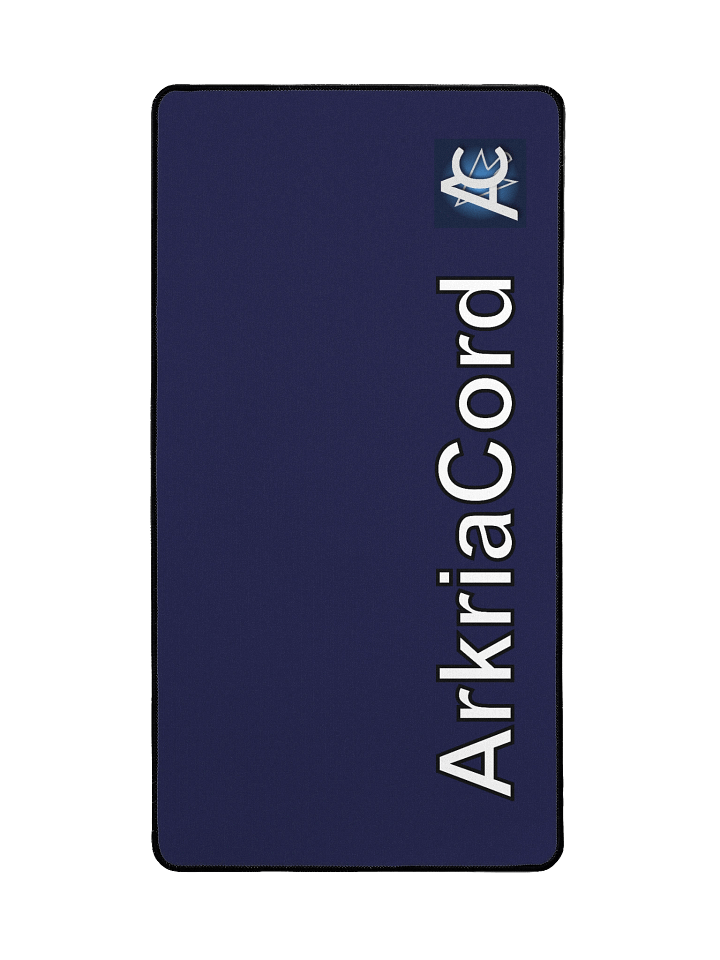 ArkriaCord Dark Blue Desk Mat - Ultimate Comfort and Style product image (2)