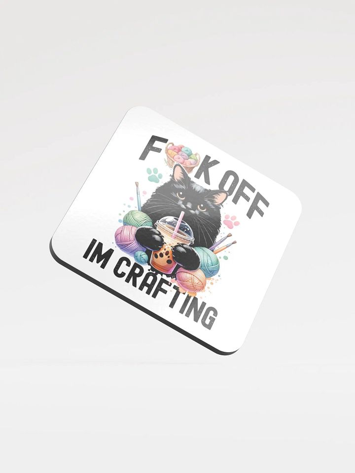 F-ck Off I'm Crafting Coaster product image (1)