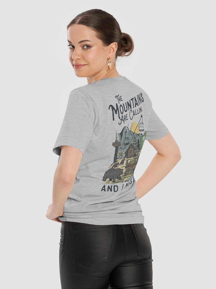The Mountains Are Calling (Back & Front AIOT) Supersoft T-Shirt product image (90)