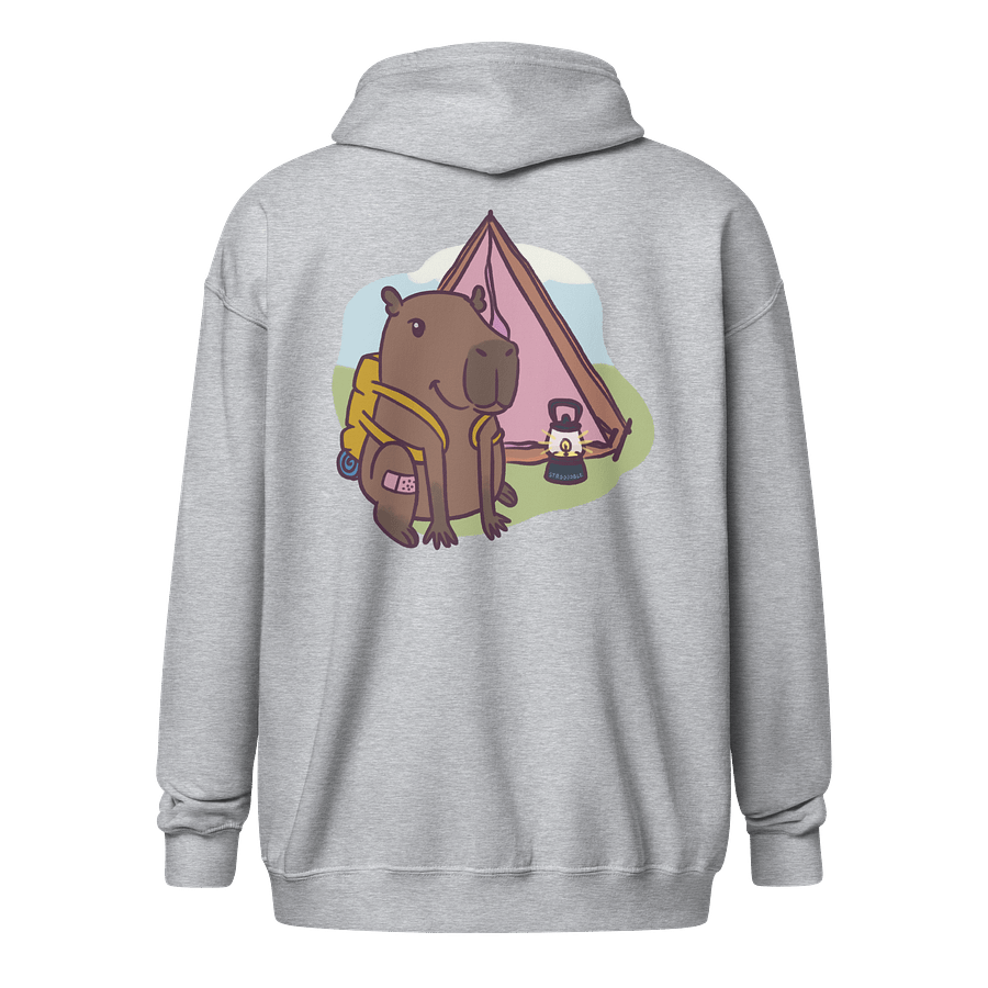 zipped hoodie : campybara product image (1)