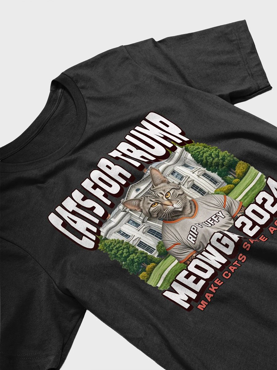 CATS FOR TRUMP 2024 MAKE CATS SAFE AGAIN UNISEX T-SHIRT product image (10)