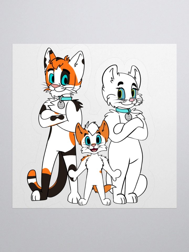 Blue Collar Den Sticker product image (1)