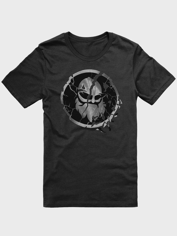 REXNOR T-Shirt (Crumbling Logo + White Text) product image (1)