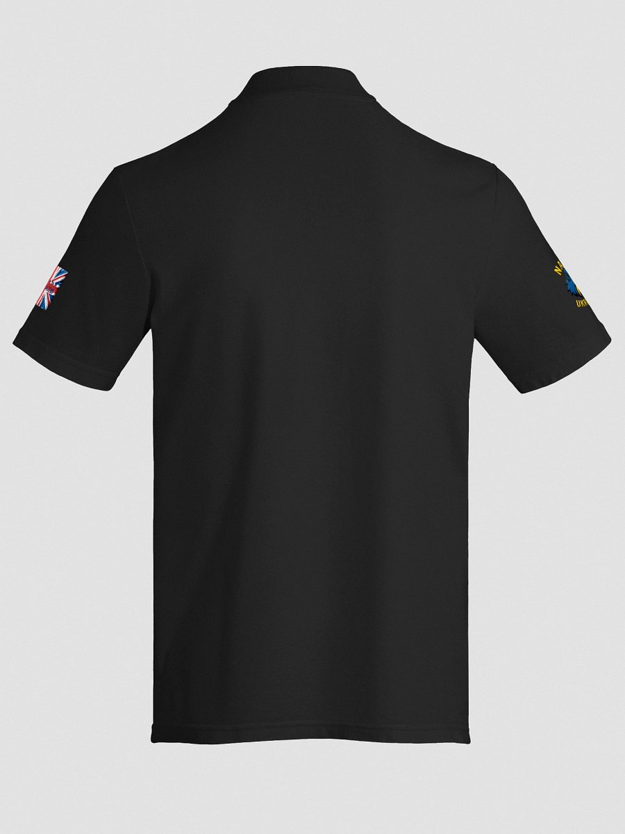 UK Rebel NAFO Main Bastard Embroided Polo Shirt product image (7)