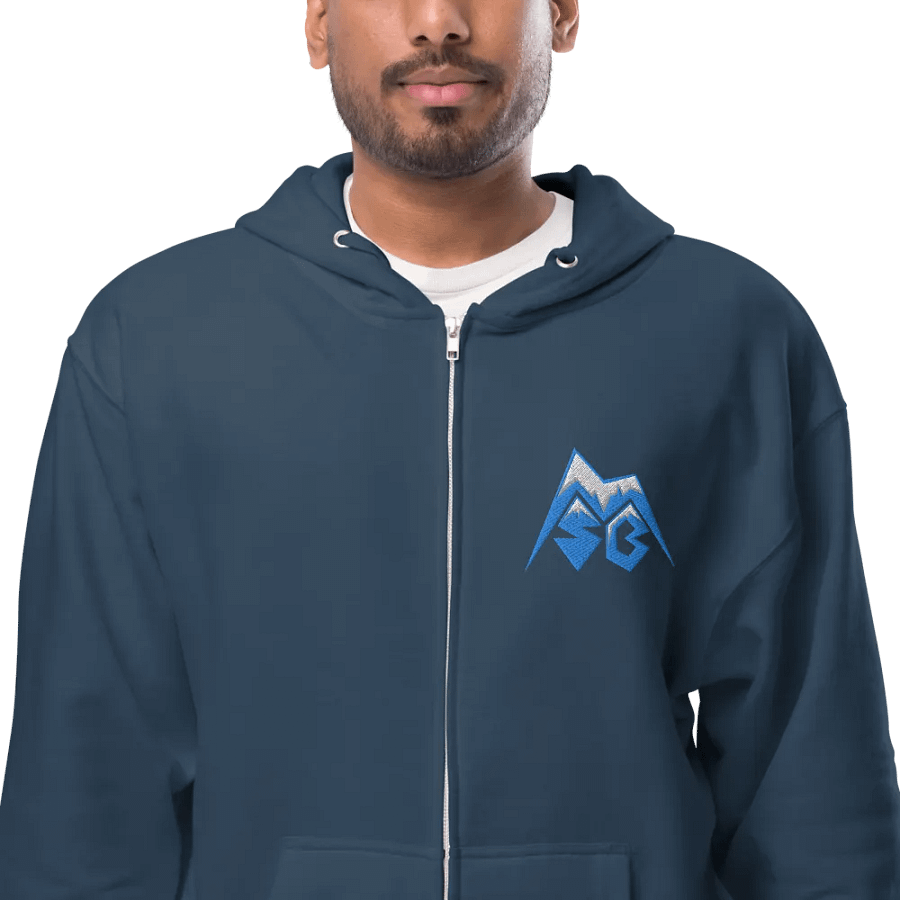 SBM Logo Embroidered Full-Zip Hoodie product image (5)