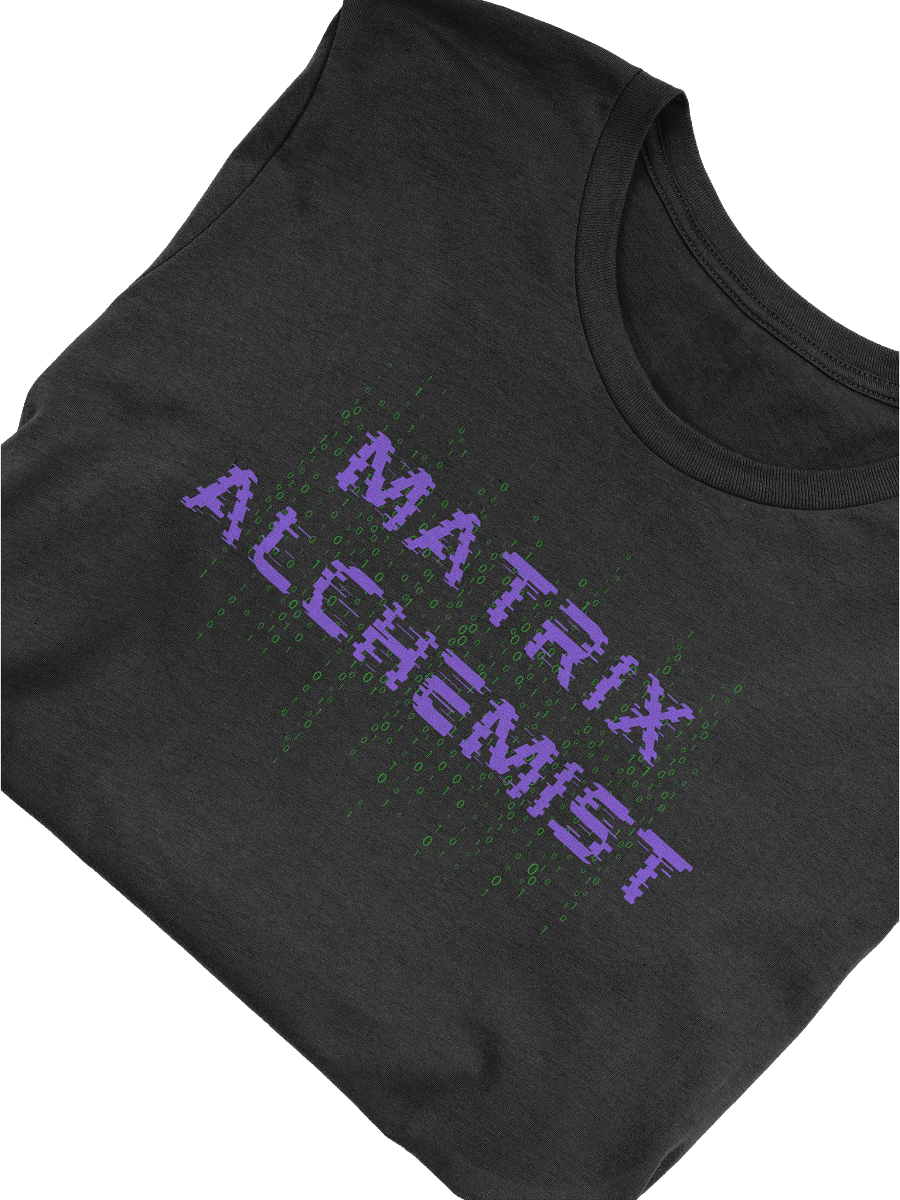 Matrix Code (Bella Canva tshirt) product image (5)
