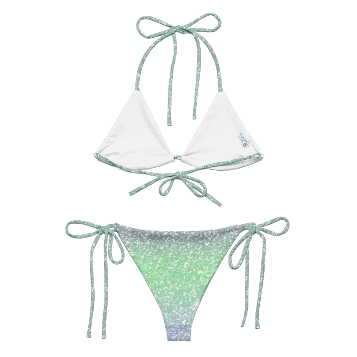Glitter Unicorn Texture Design String Bikini (3) product image (2)