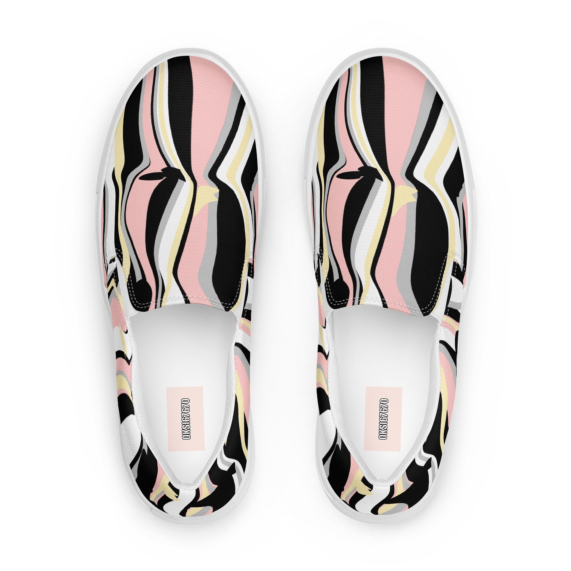 Flowing Stripes Men's Slip-Ons product image (1)