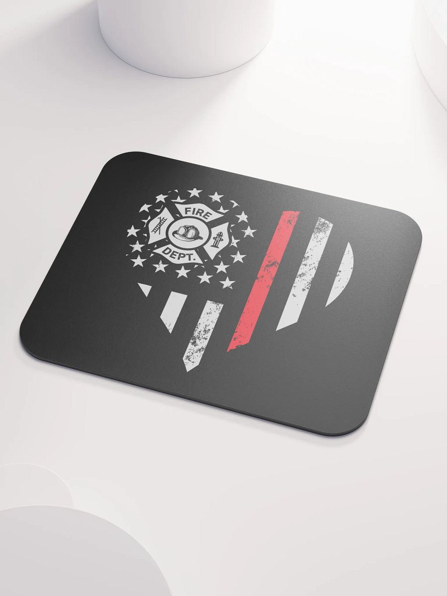 Fire Dept Heart - Mouse Pad product image (3)