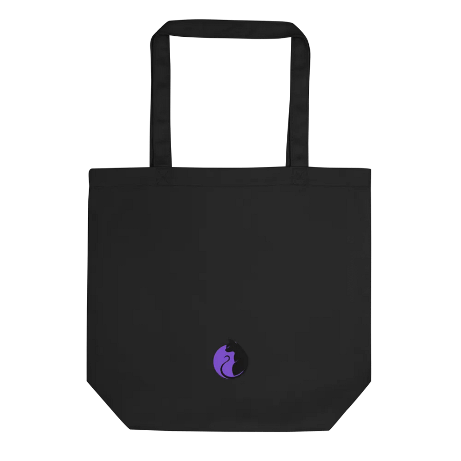 KawaiKitten Black Tote Bag product image (8)