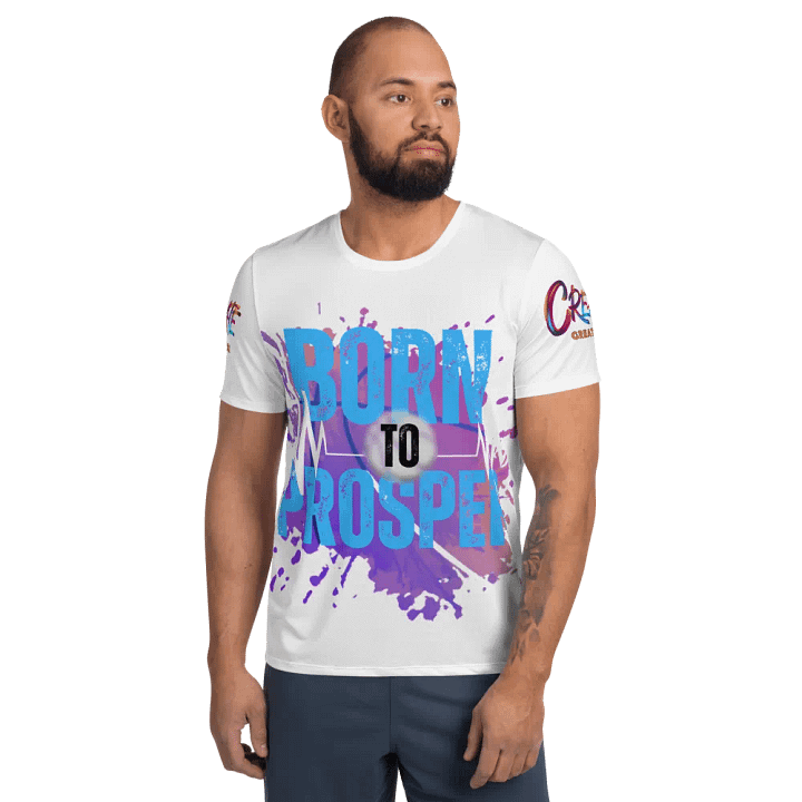 Born to Prosper Huge Print Athletic Tee product image (1)