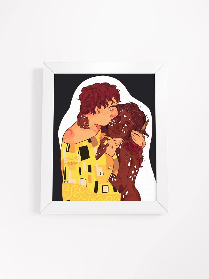Jon and Martin, The Kiss ☆ Framed Poster product image (5)