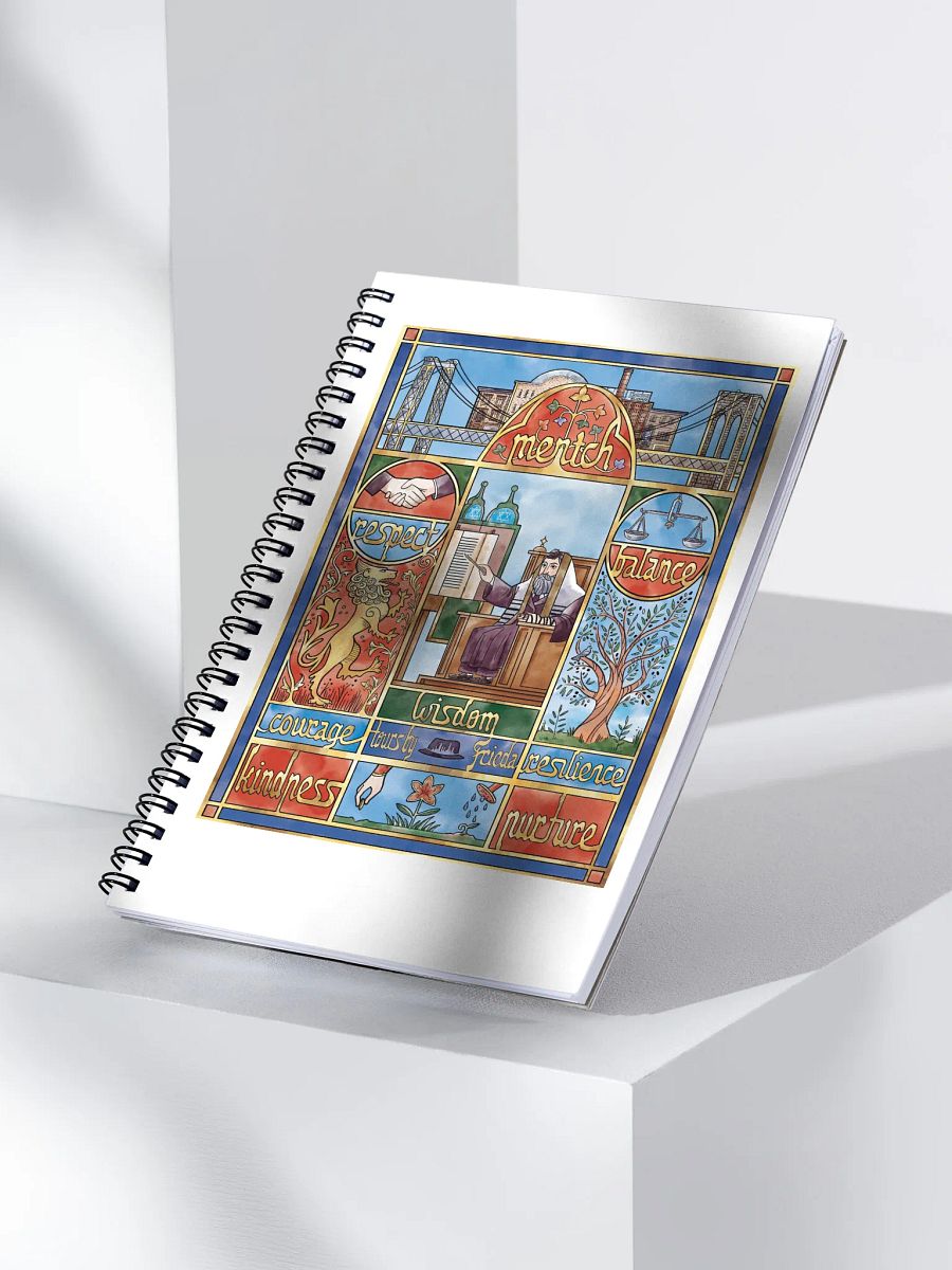 Medieval meets Brooklyn in a fun notebook cover product image (3)