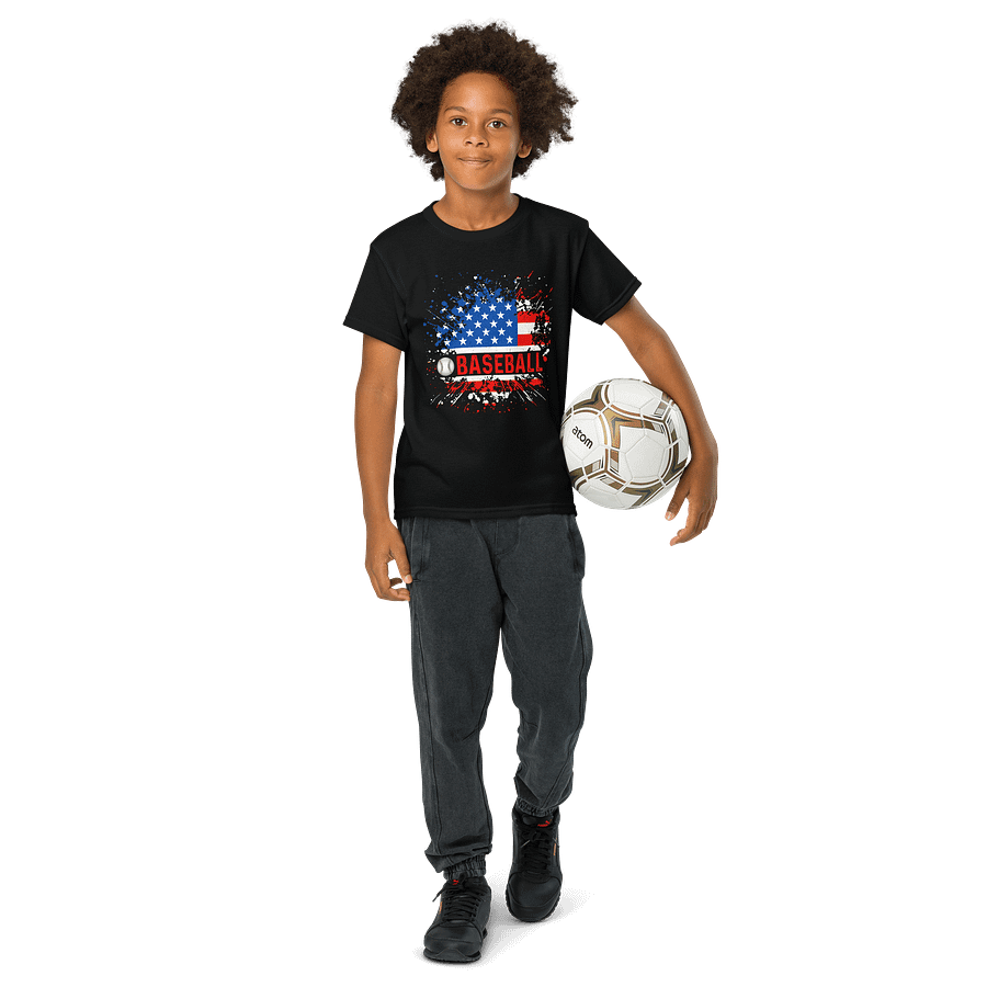 American Baseball Explosion T-Shirt product image (8)