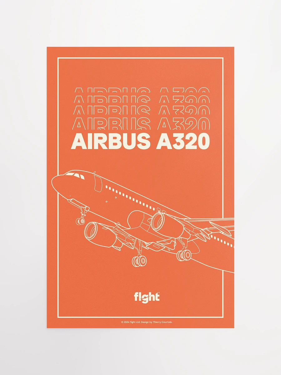 flght Airbus A320 Print product image (4)