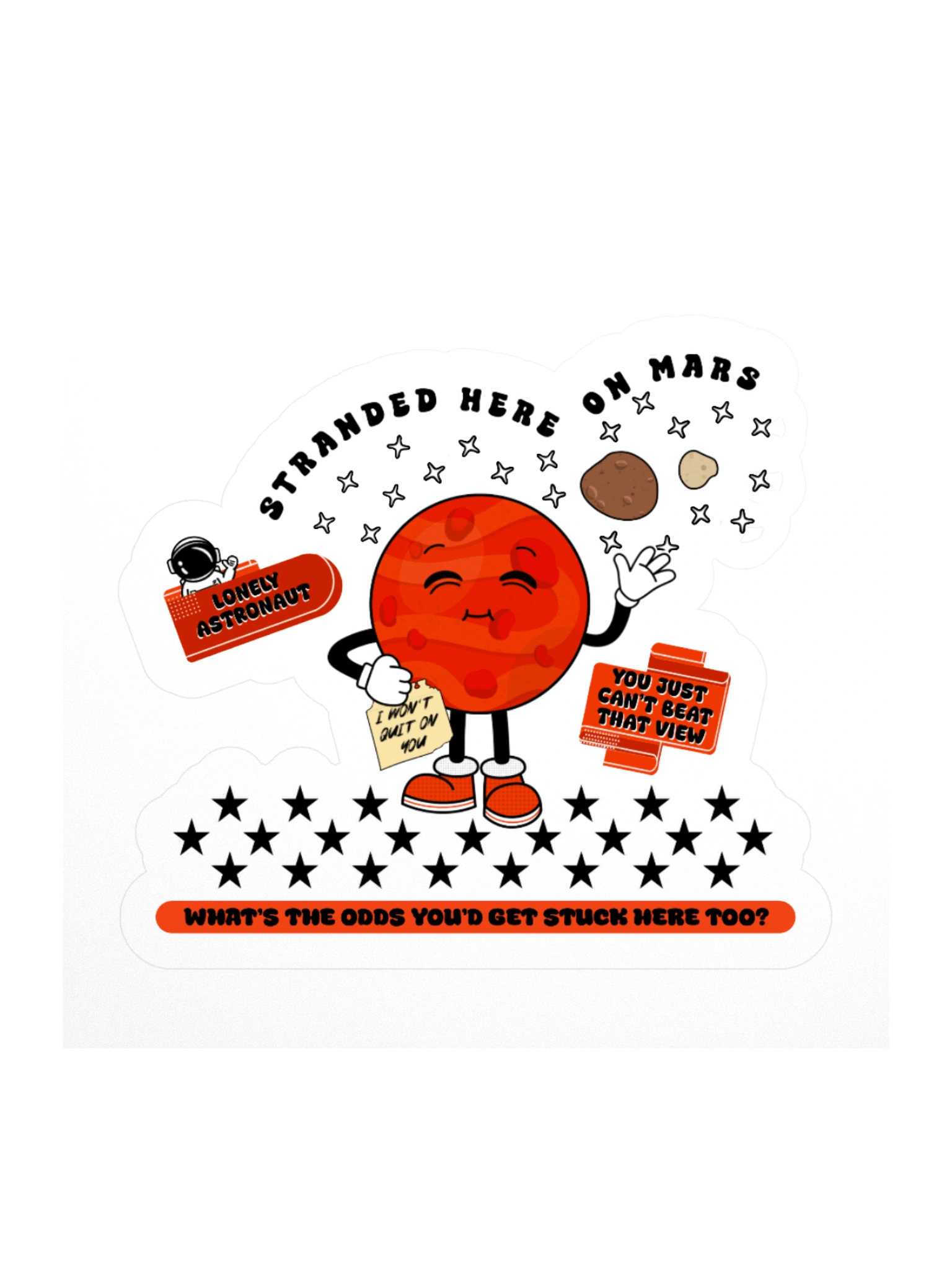 I Won't Quit On You Sticker product image (1)