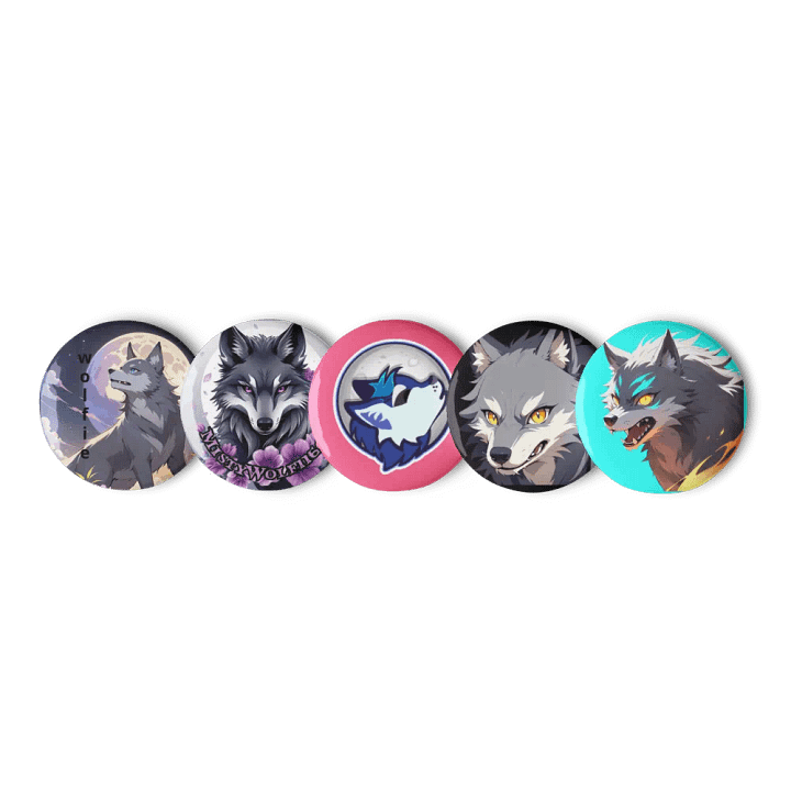 Lunar Wolf Pack Pin Set product image (1)