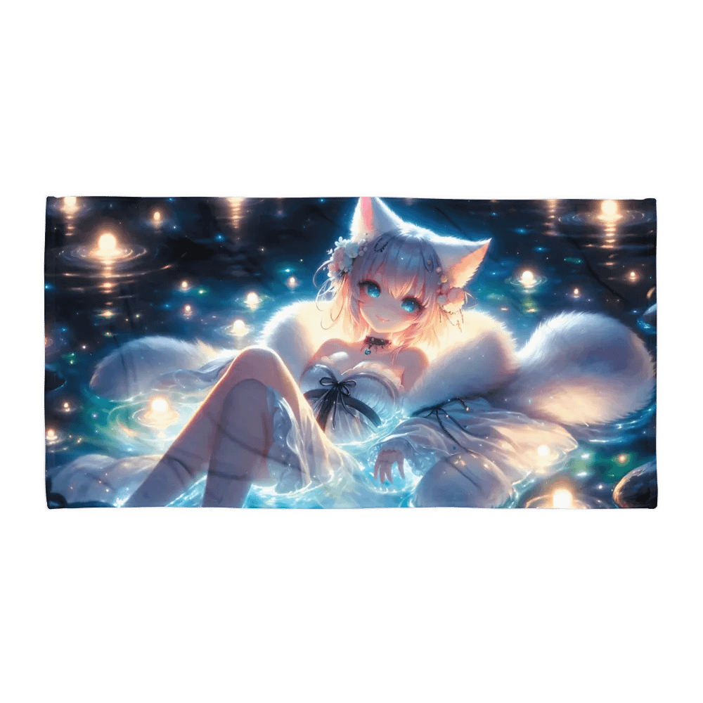Ethereal Neko Spirit Sublimated Towel product image (1)