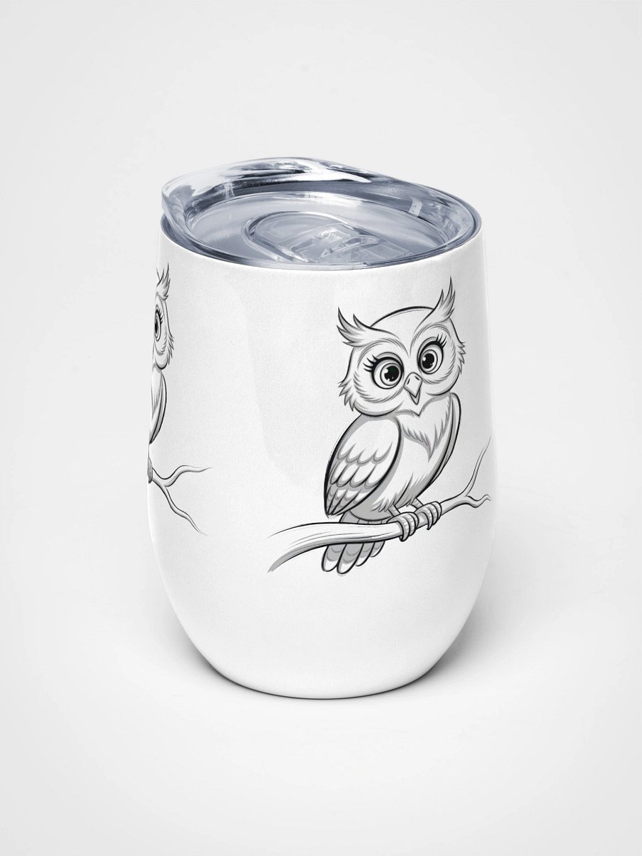 Whimsical Owls Wine Tumbler product image (5)