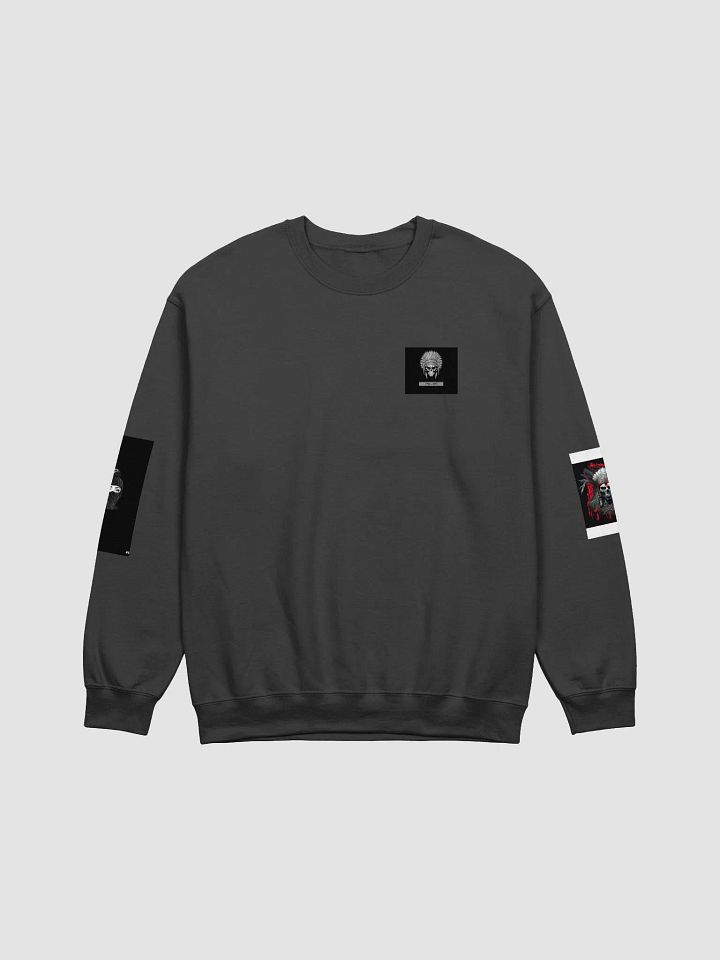 Menacing Skull Headdress Sweatshirt product image (1)
