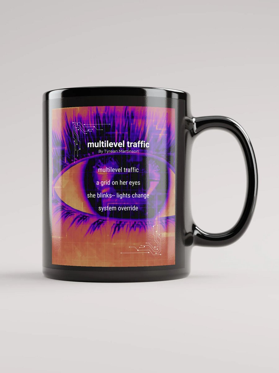 Glitch Chic: “multilevel traffic” Mug product image (1)