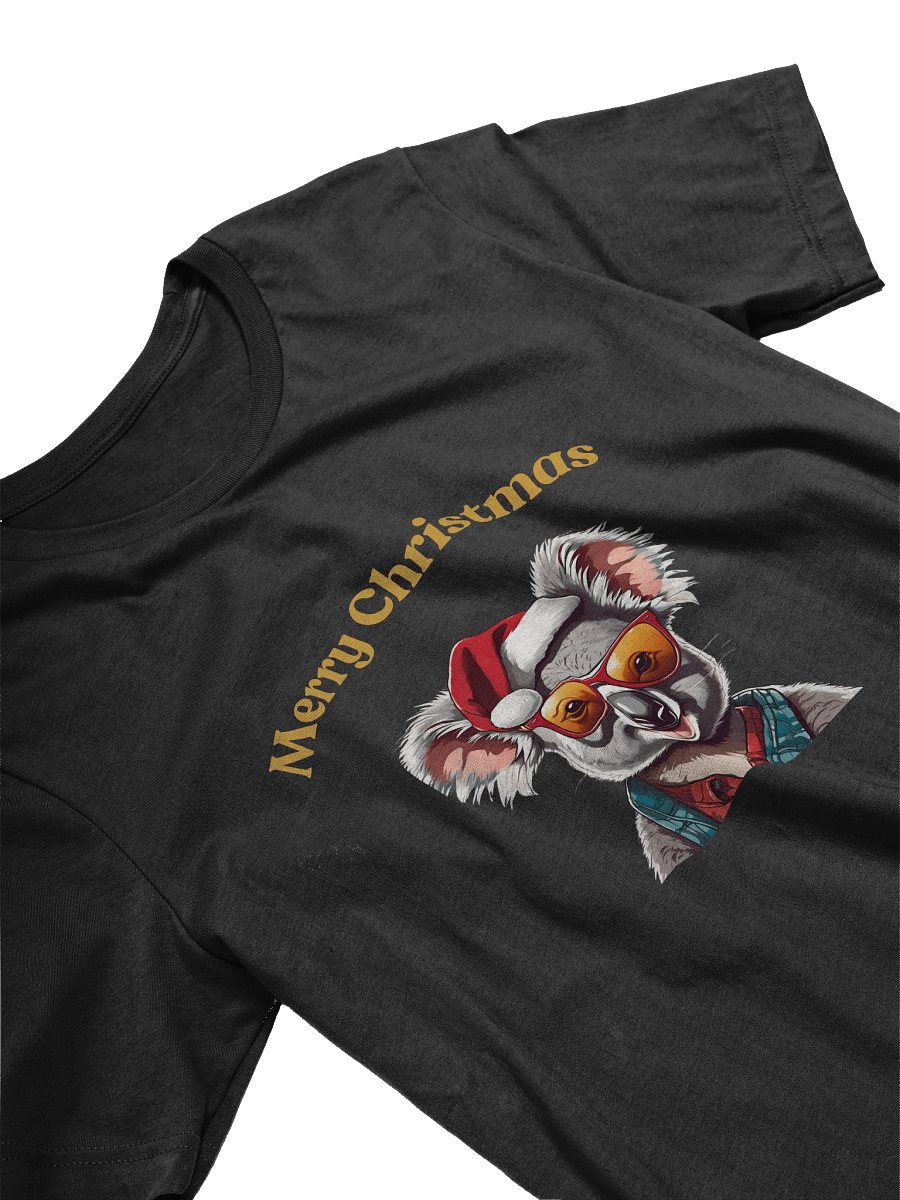 Festive Koala Merry Christmas T-Shirt - Gold product image (3)