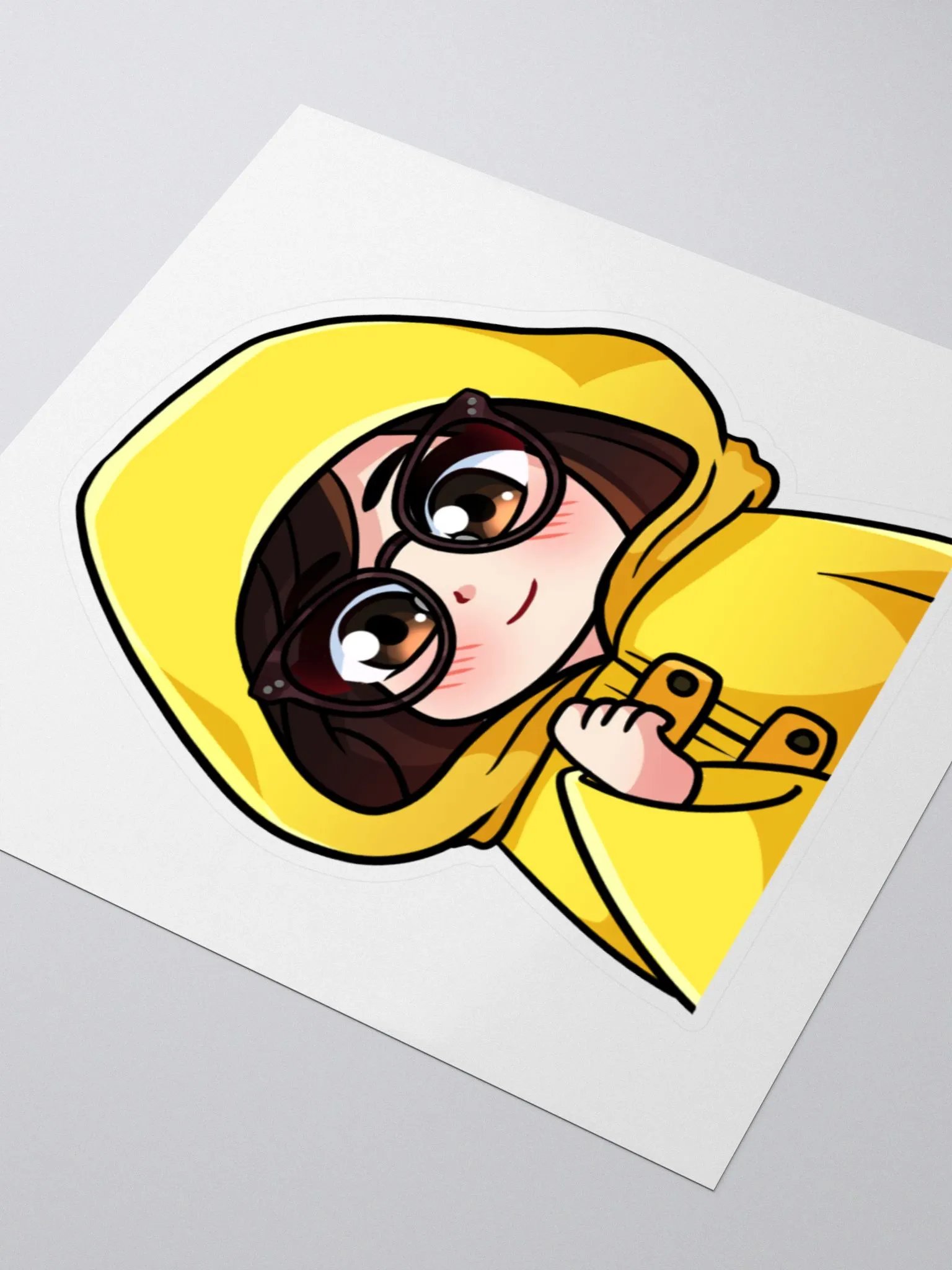 Raincoat Kiss-cut Sticker product image (3)