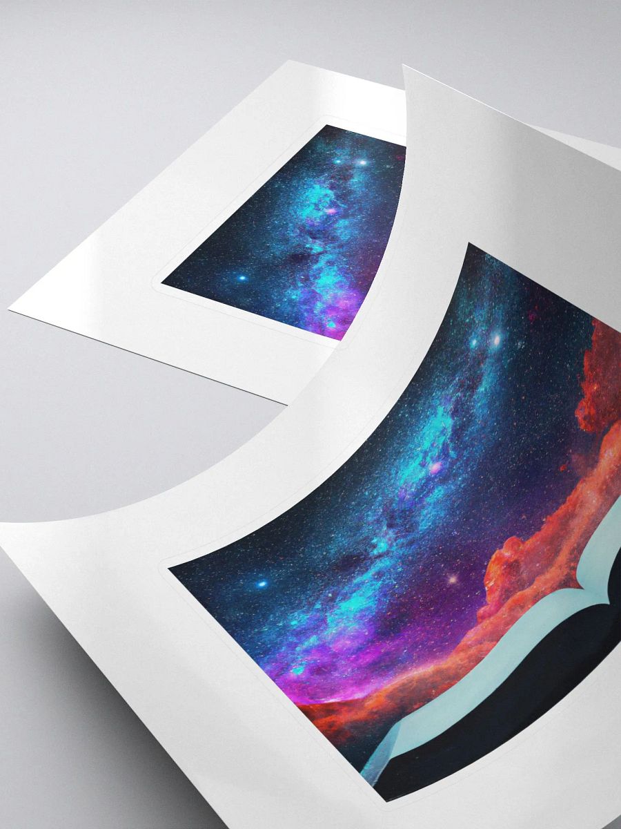 Galactic Wild Book Omega Sticker product image (4)