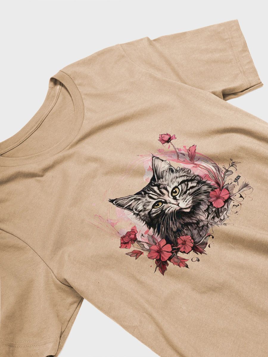 Floral Feline Fantasy T-Shirt product image (9)