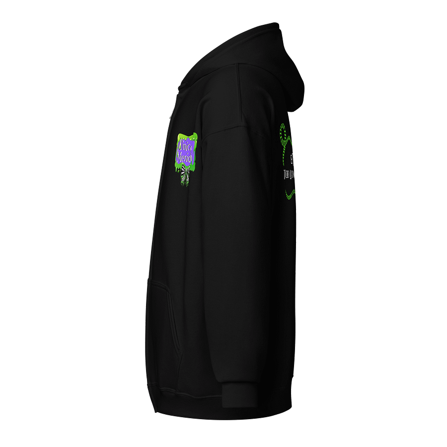 [UM Designs] Eternity's Too Long To Be Boring - Unisex Graphic Zip Hoodie product image (3)