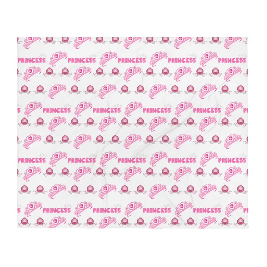 Pink Princess Throw Blanket product image (2)