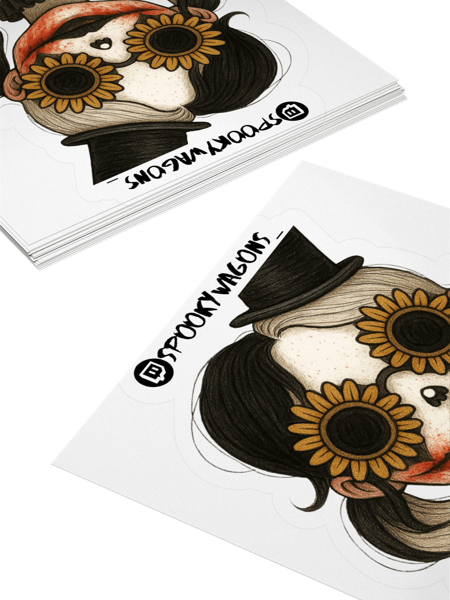 Spookytober Art Sticker (2/3) product image (4)