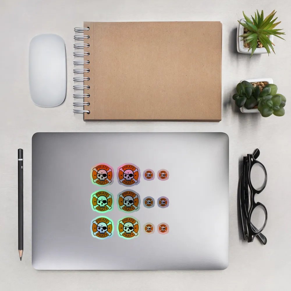 Pirate Party Holo Sticker Sheet product image (9)