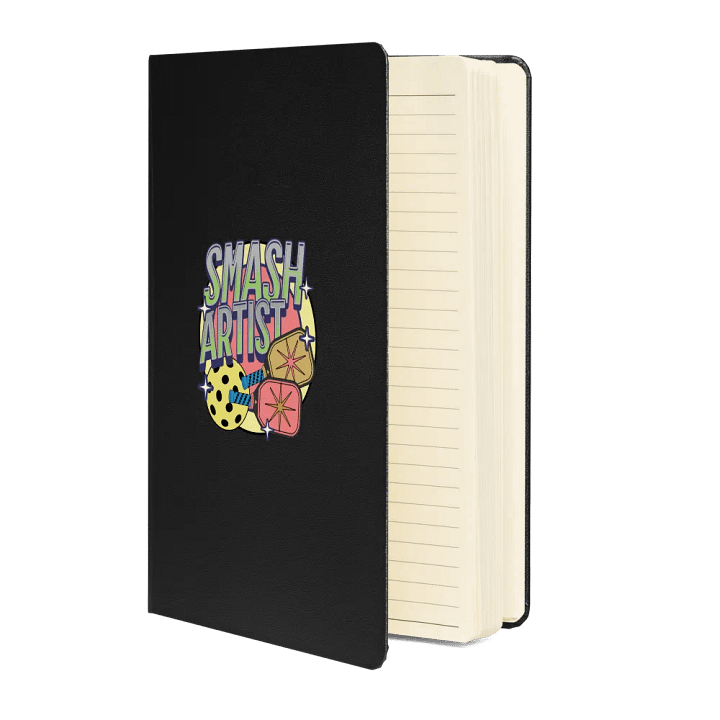 Smash Artist Pickleball Hardcover Notebook product image (2)