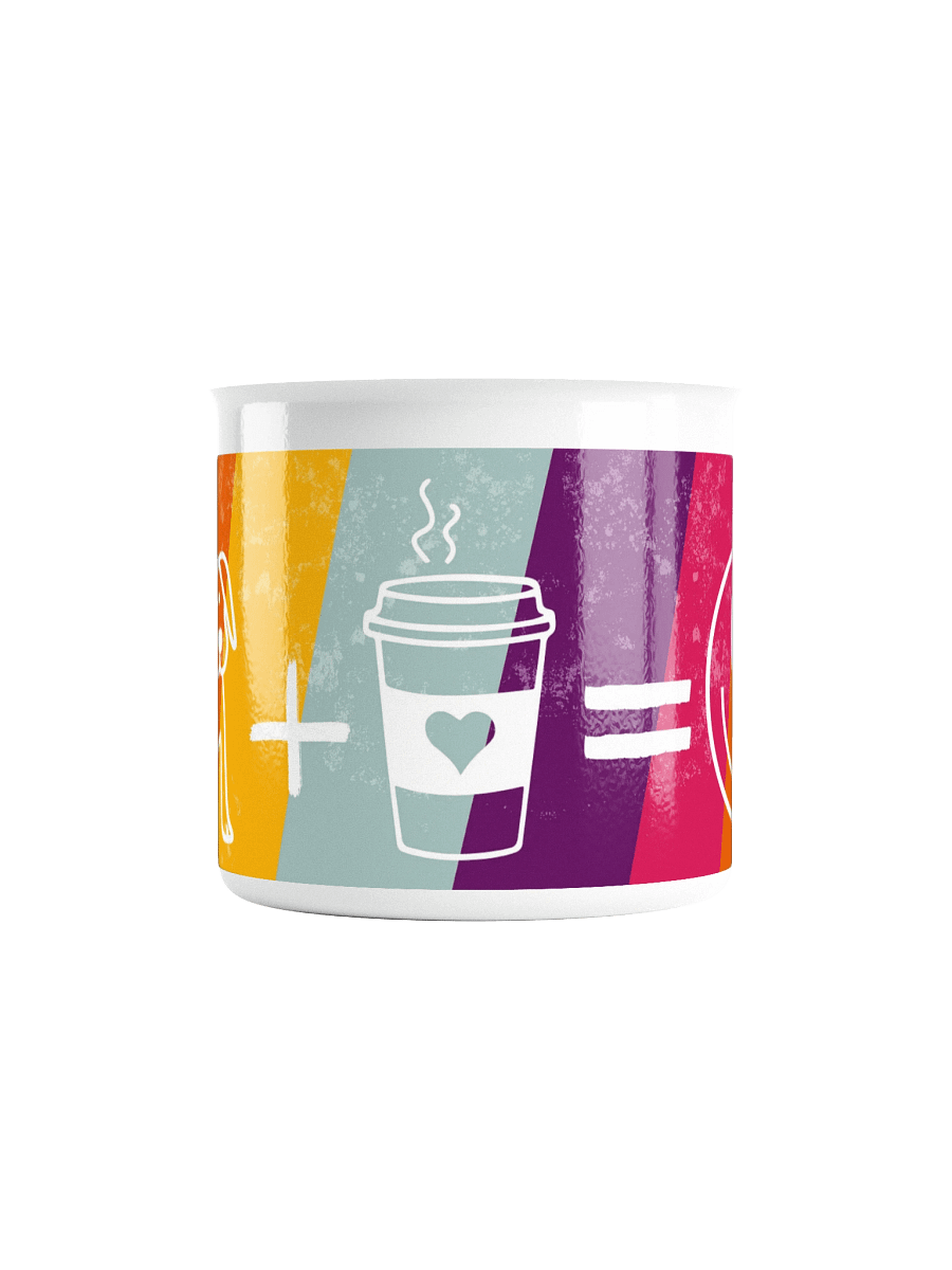 Dogs + Coffee = Happiness Enamel Mug product image (2)