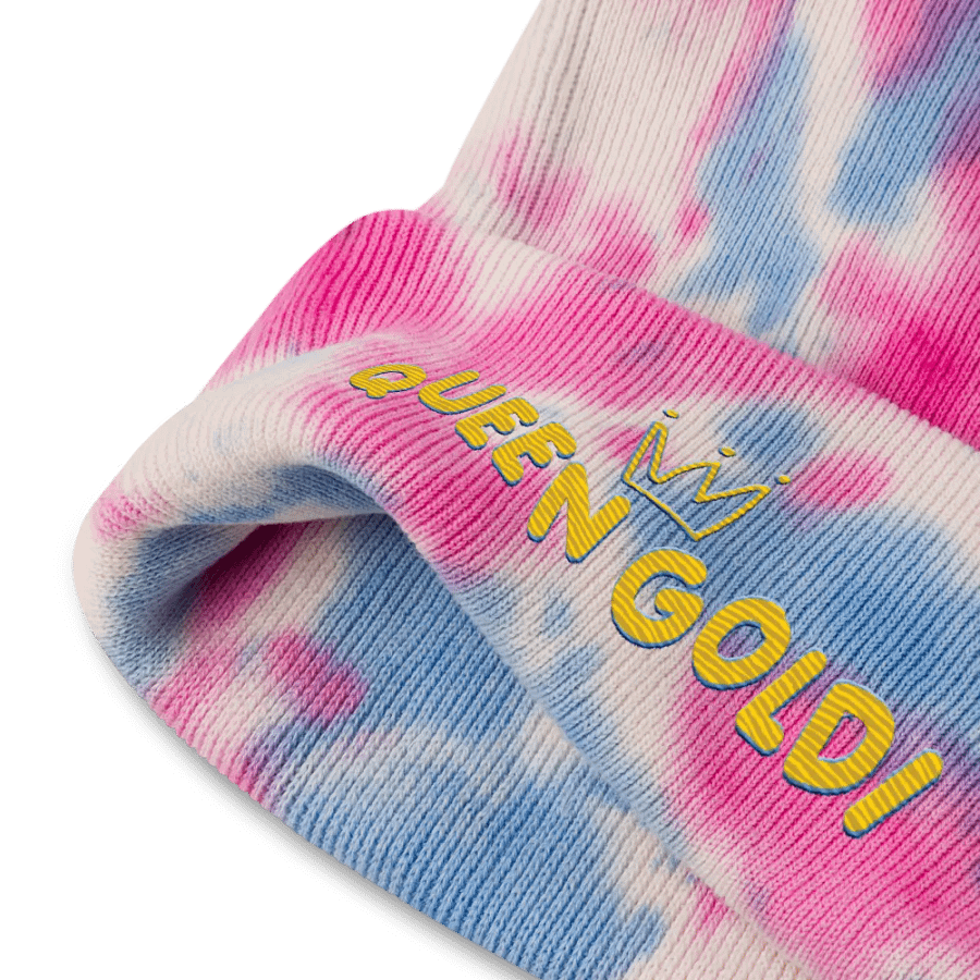 QUEEN GOLDI TYE-DYE BEANIE product image (6)