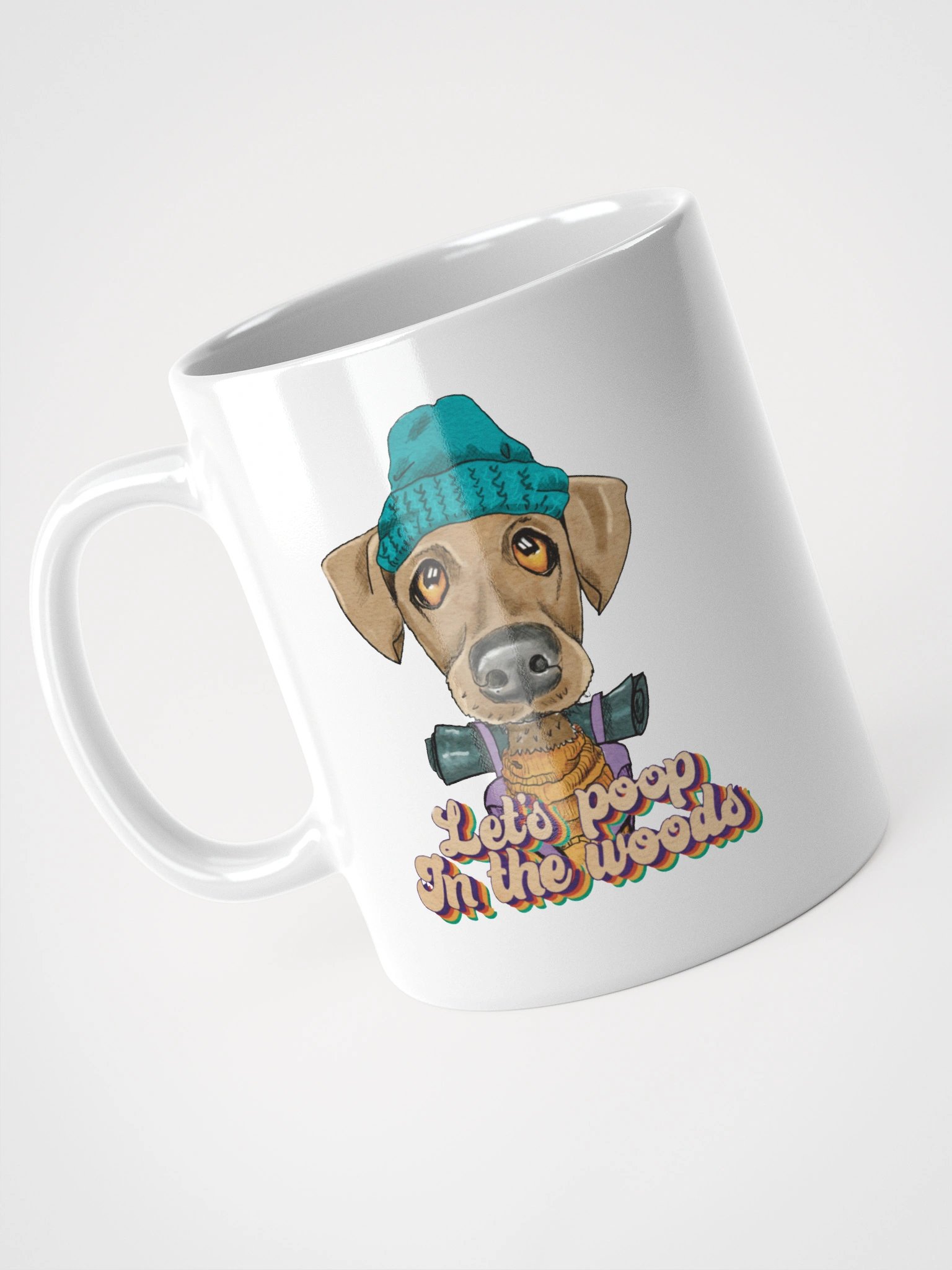 Camping Dog - poop in the woods product image (8)